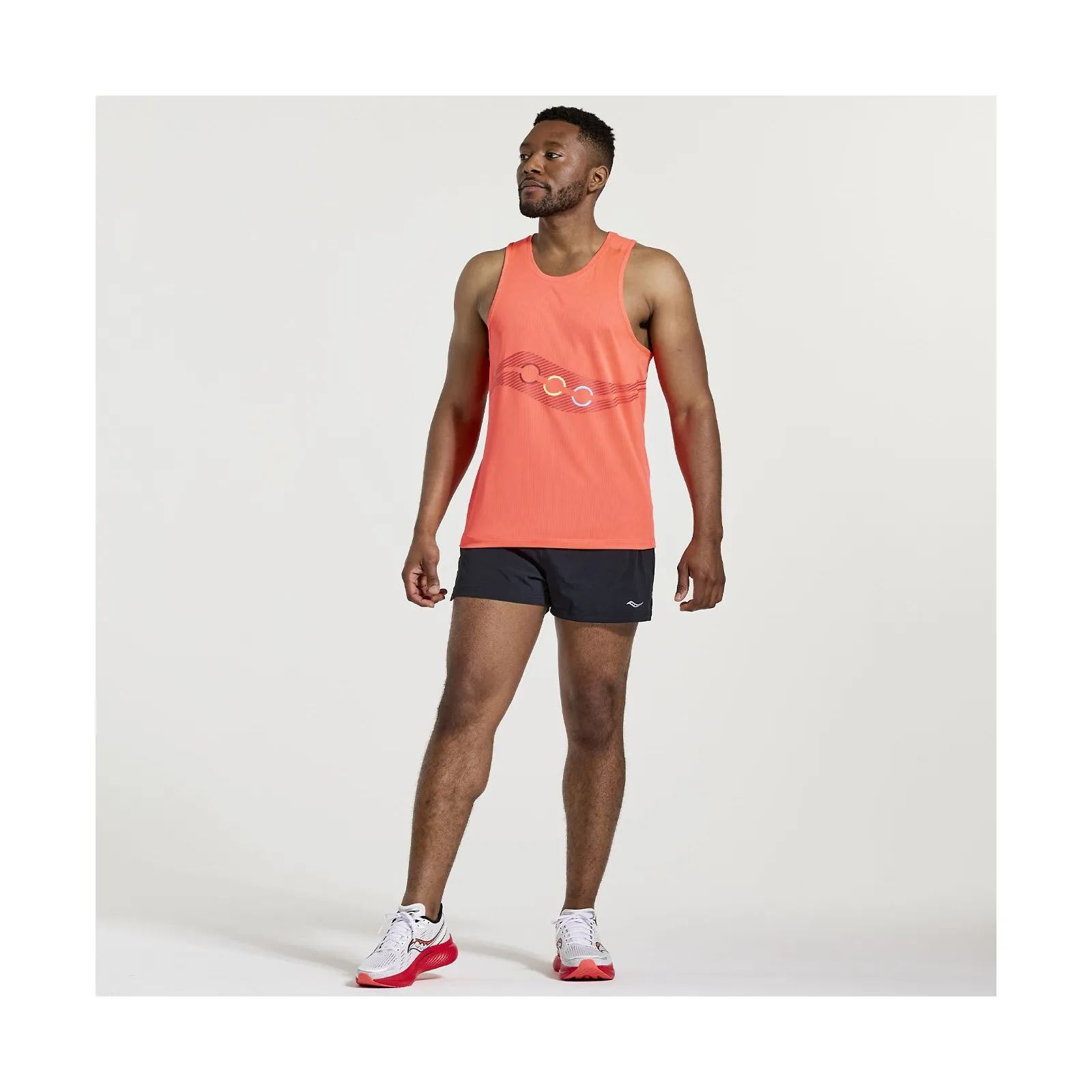 Чоловіча майка Saucony Stopwatch Singlet