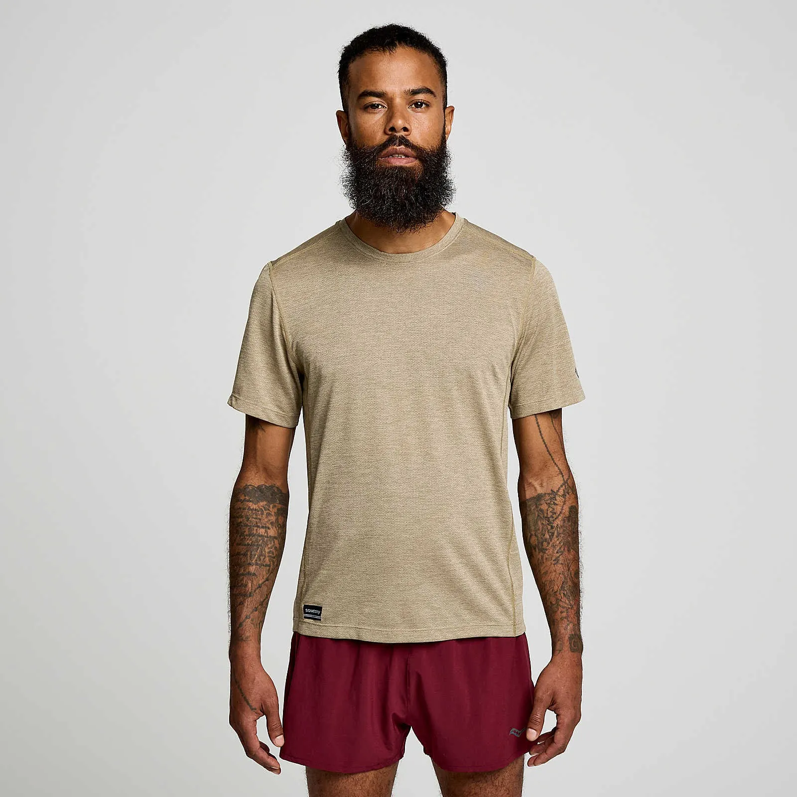 Чоловіча футболка Saucony STOPWATCH SHORT SLEEVE