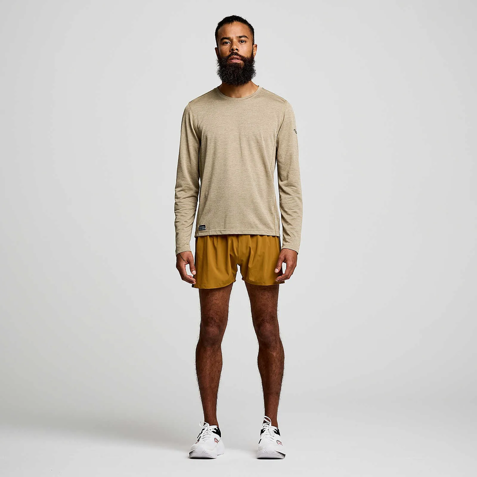 Чоловіча футболка Saucony STOPWATCH LONG SLEEVE