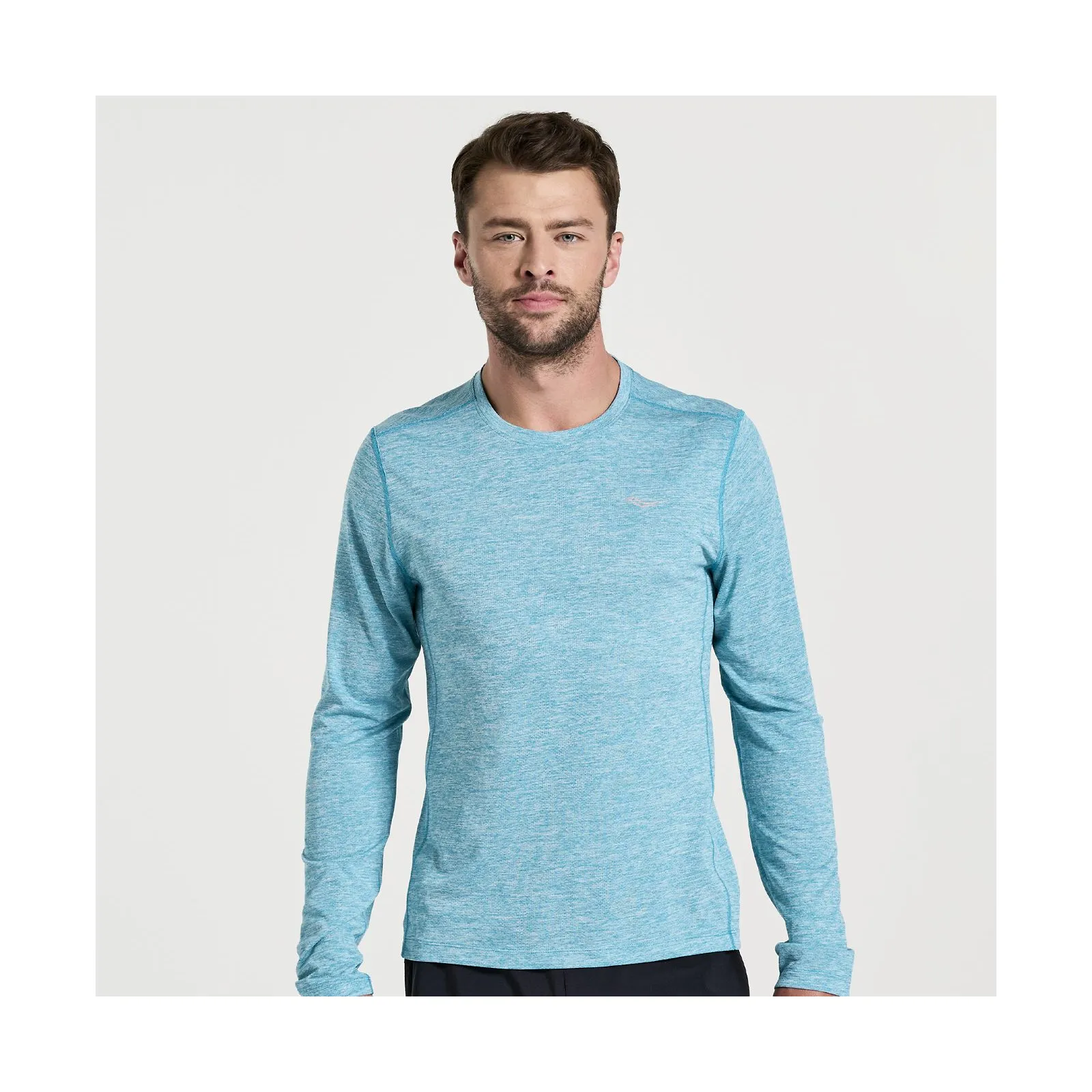 Чоловіча футболка з довгим рукавом Saucony Stopwatch Long Sleeve