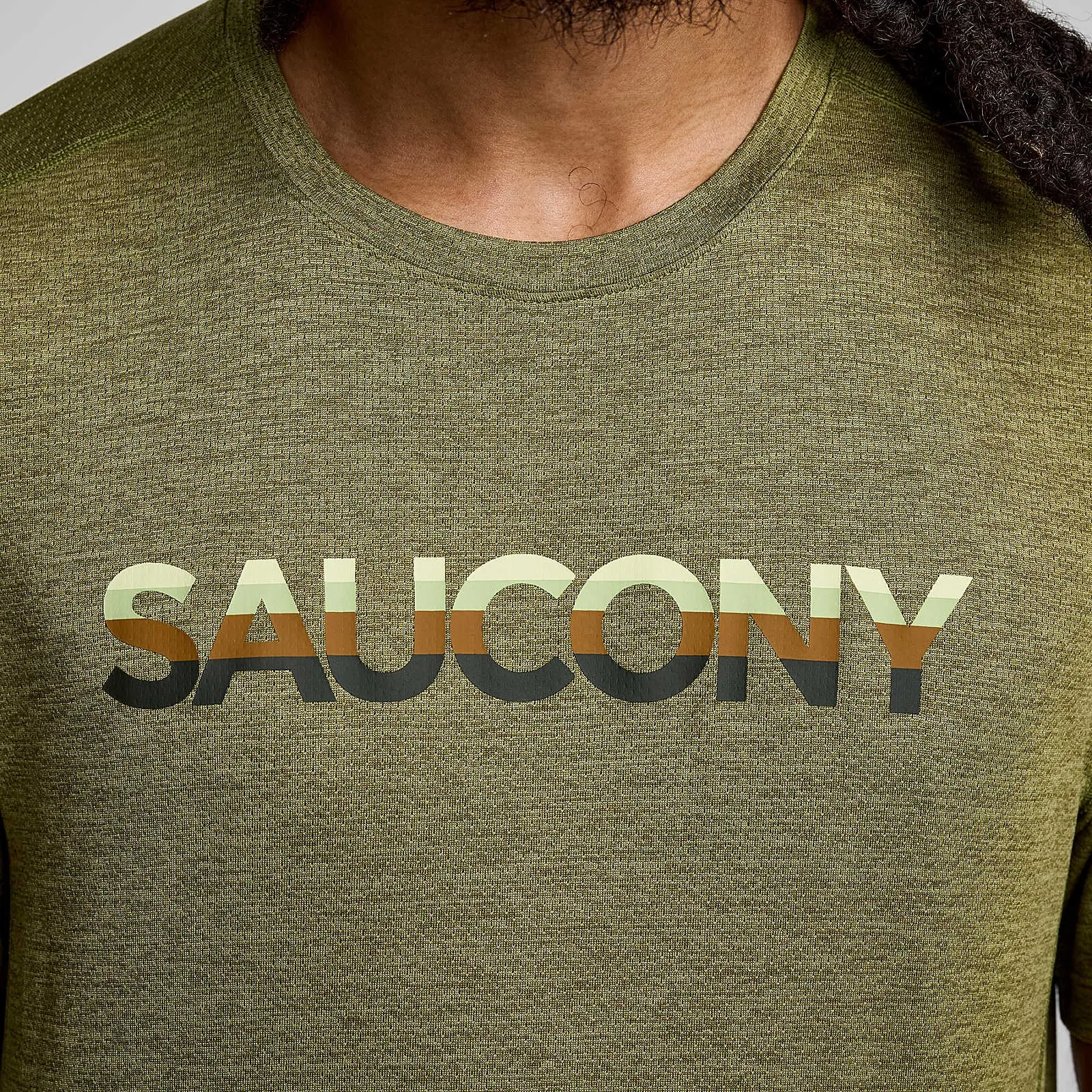 Чоловіча футболка Saucony STOPWATCH GRAPHIC SHORT SLEEVE