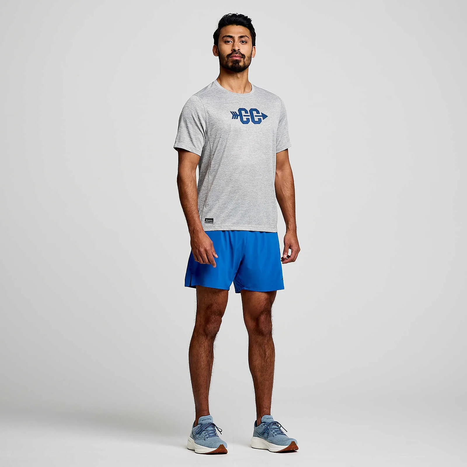 Чоловіча футболка Saucony STOPWATCH GRAPHIC SHORT SLEEVE