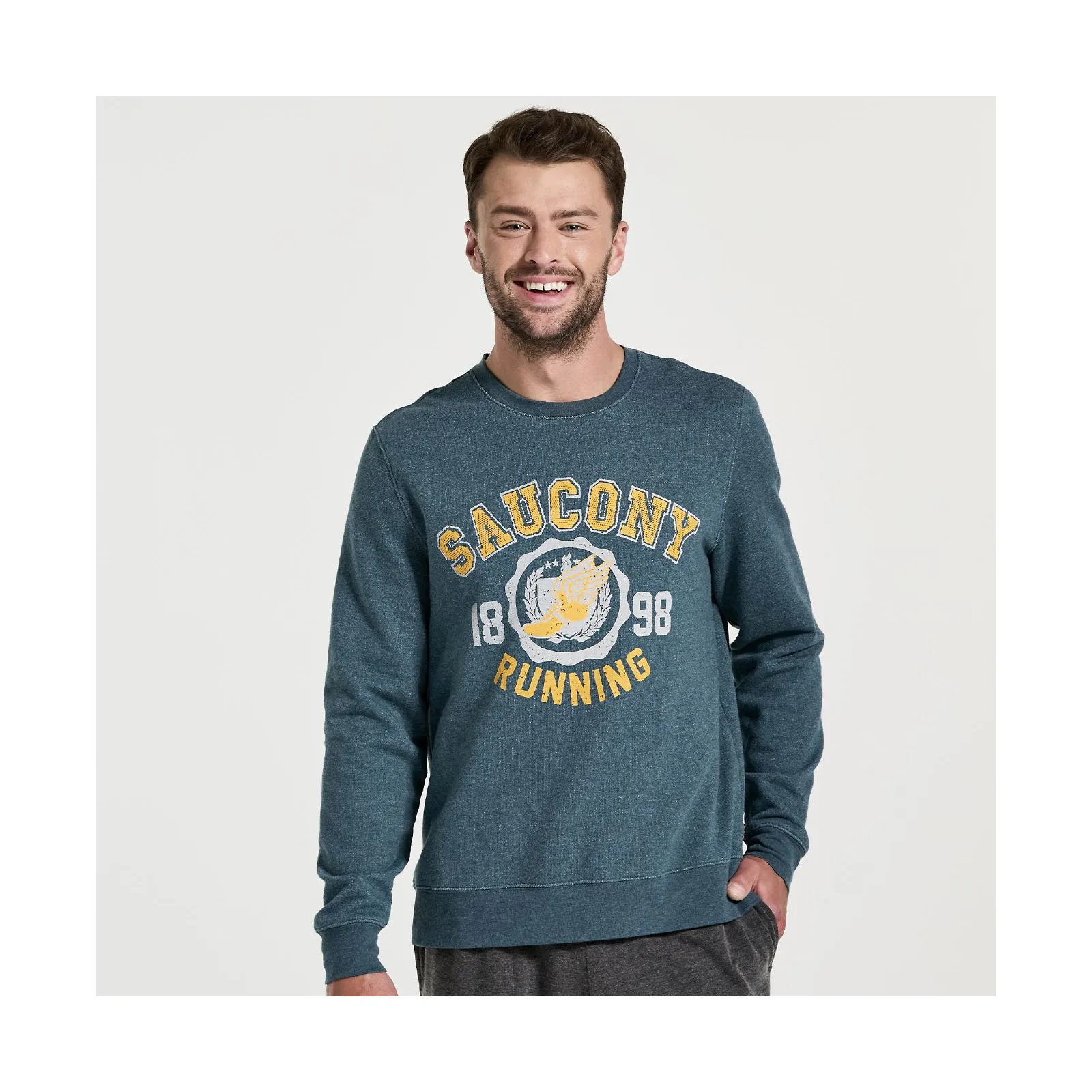 Чоловічий реглан Saucony Rested Crew