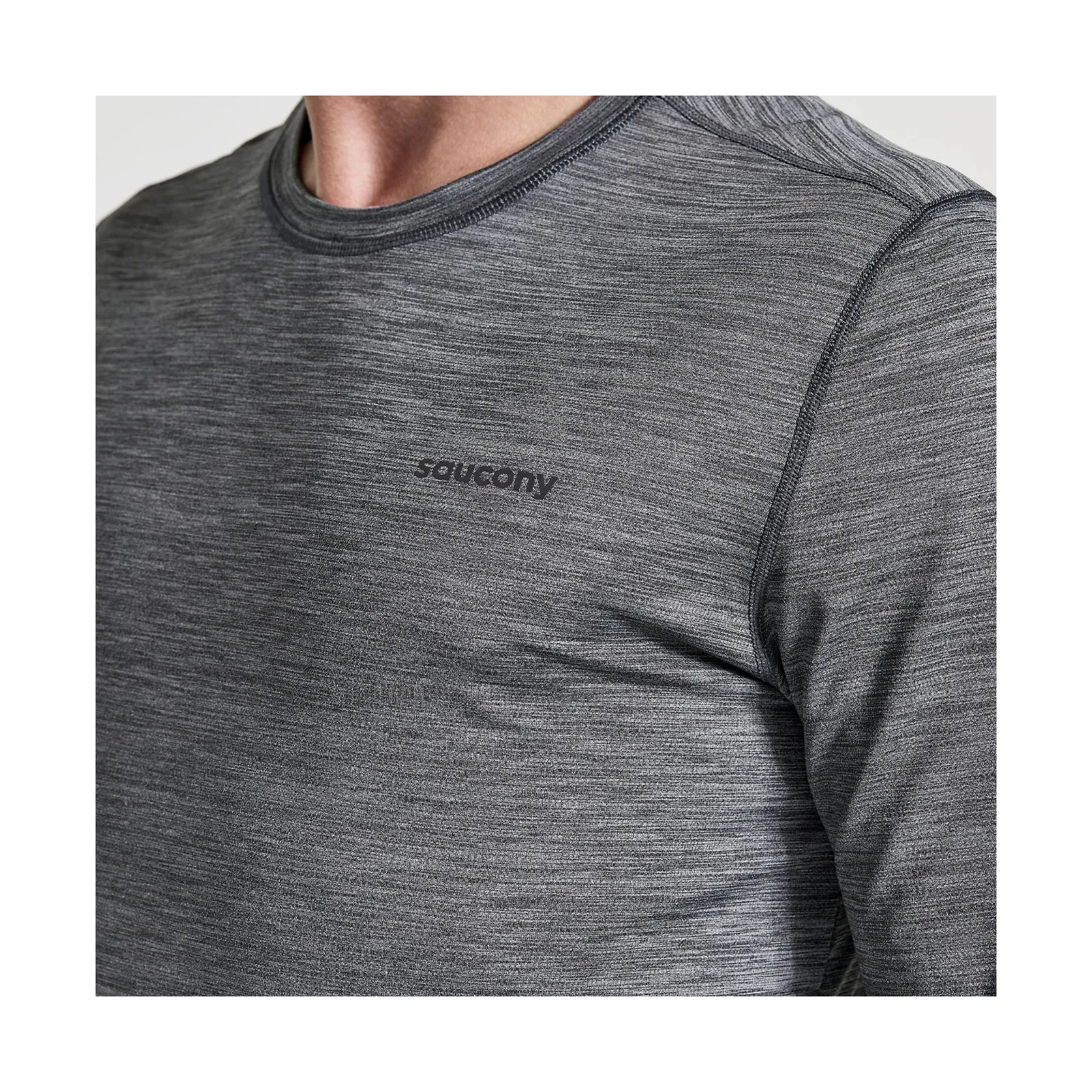 Чоловіча футболка з довгими рукавами Saucony Boulder Baselayer
