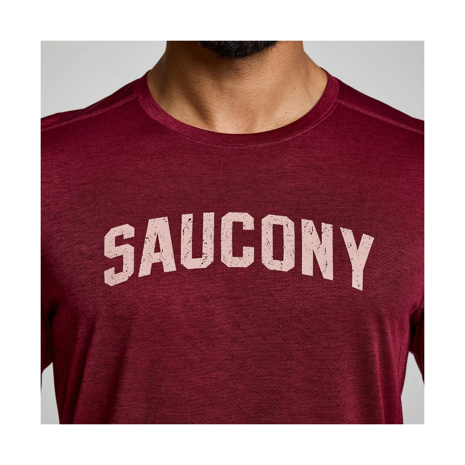 Чоловіча футболка Saucony STOPWATCH GRAPHIC LONG SLEEVE