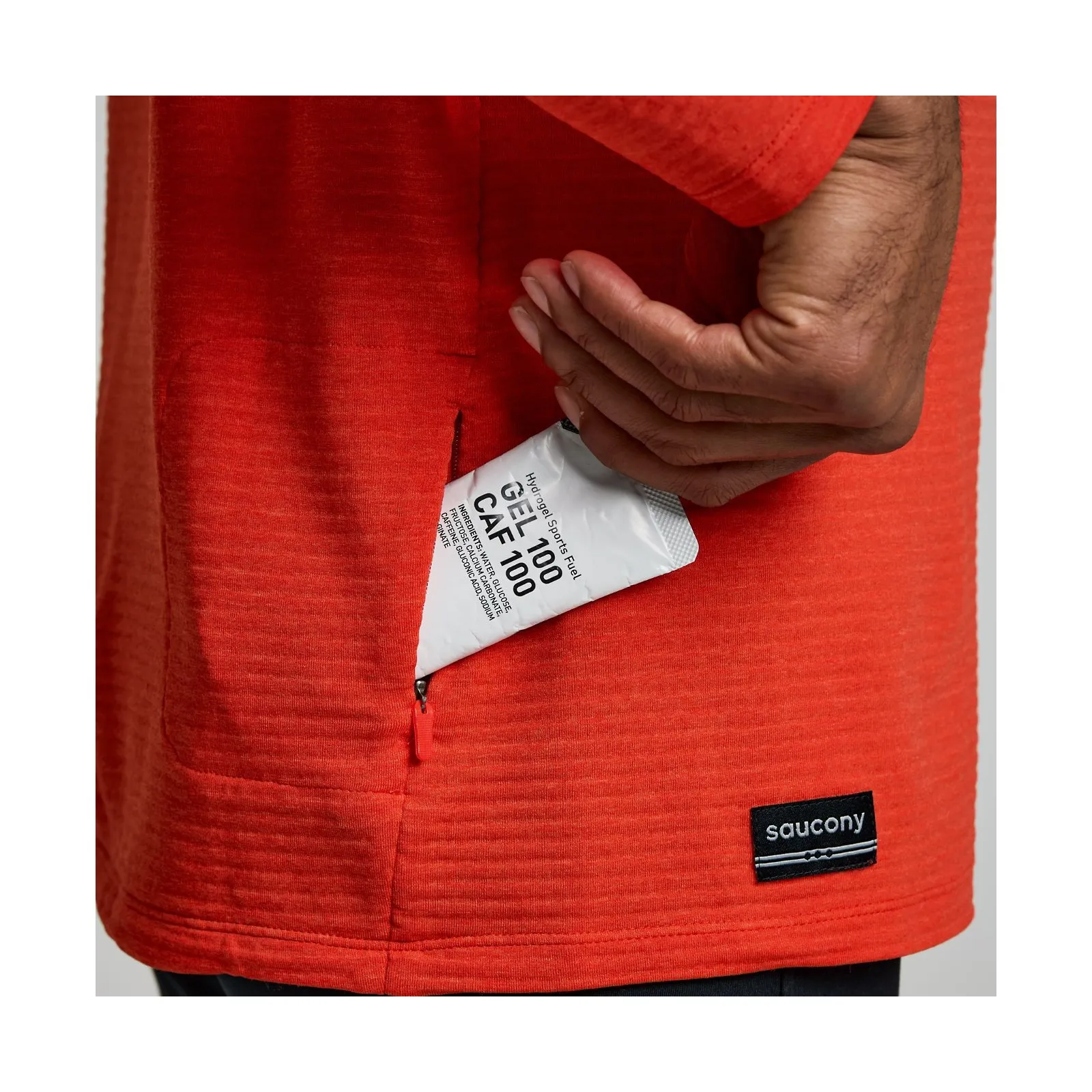 Чоловічий реглан Saucony TRIUMPH 3D 1/2 ZIP