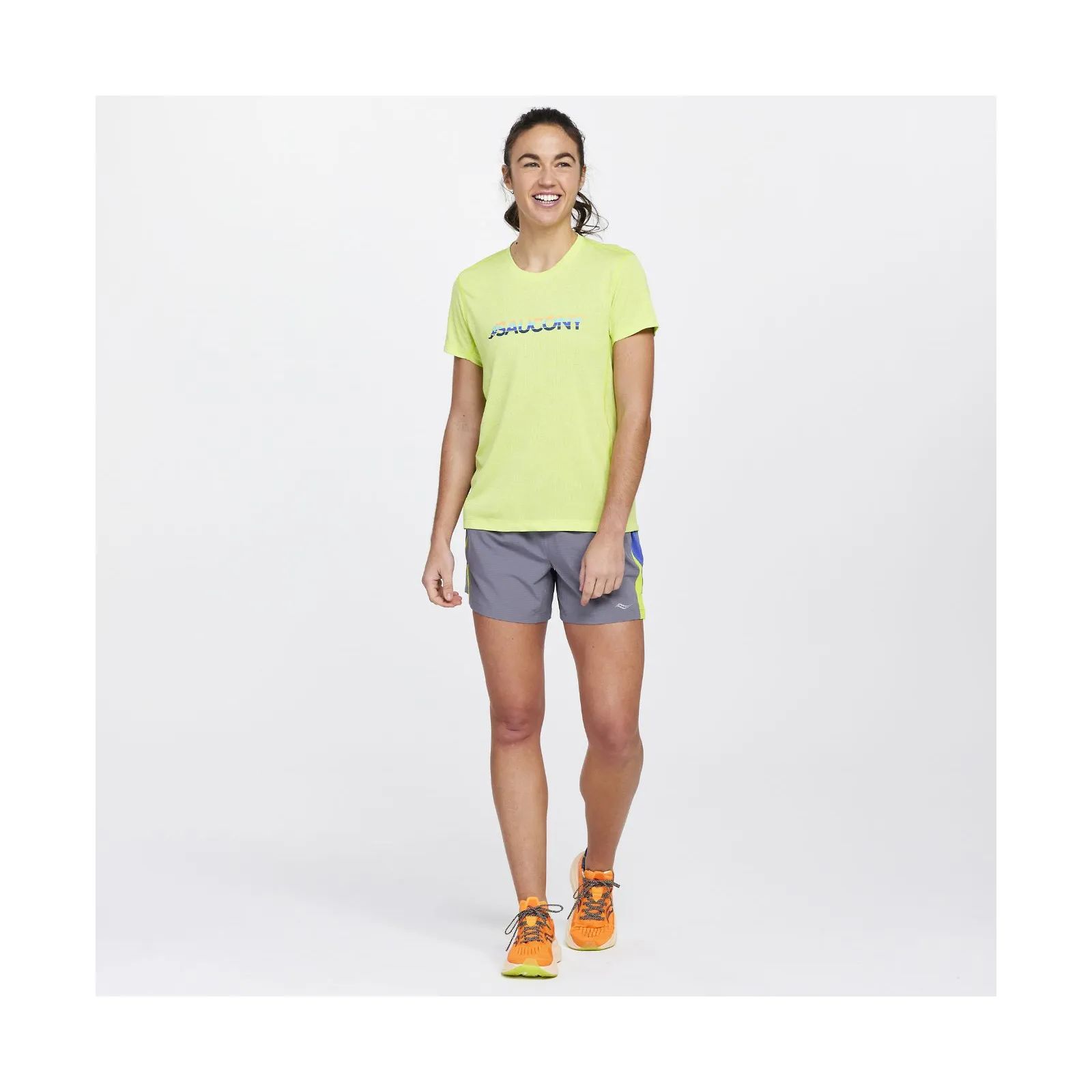 Жіноча футболка Saucony Stopwatch Graphic Short Sleeve