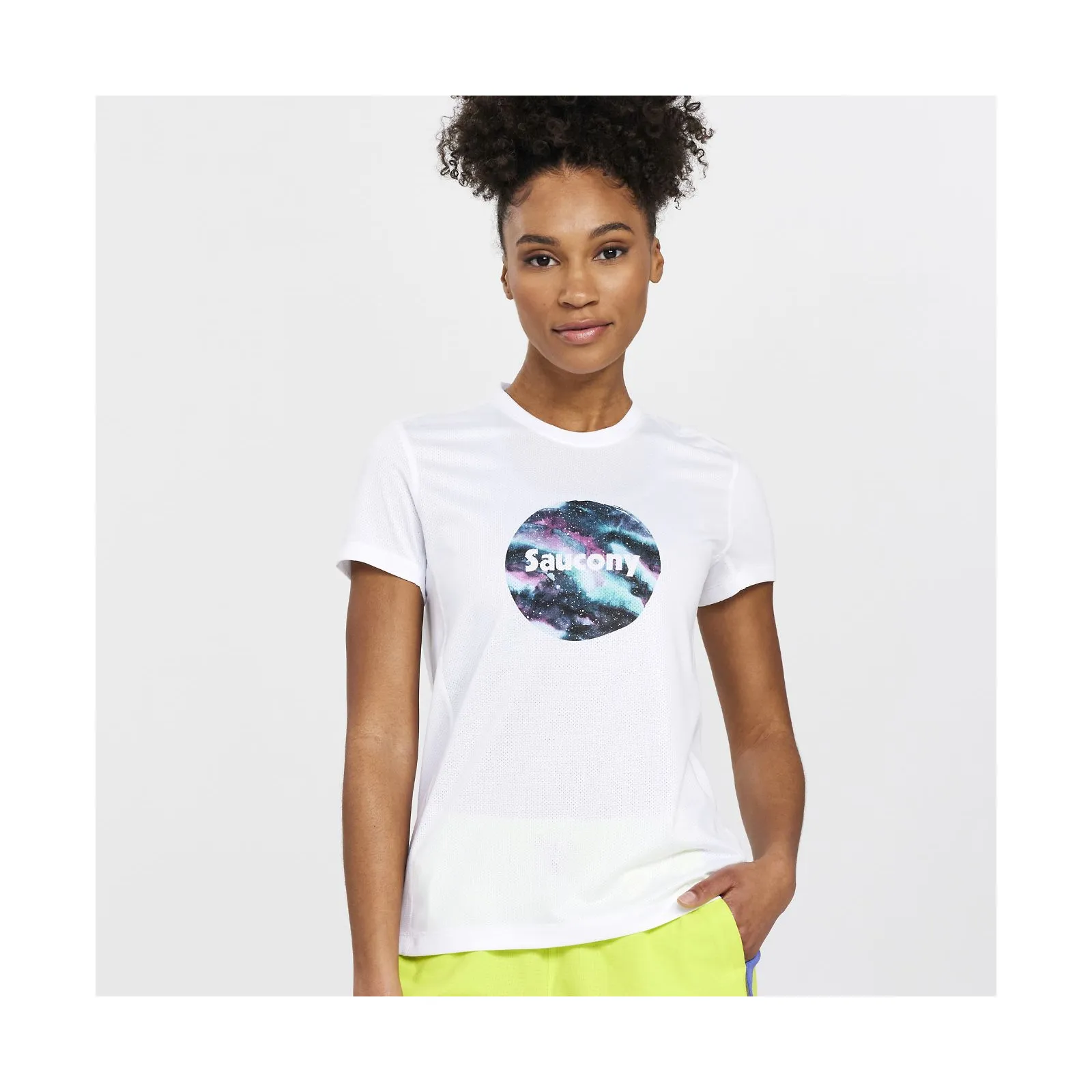 Жіноча футболка Saucony Stopwatch Graphic Short Sleeve