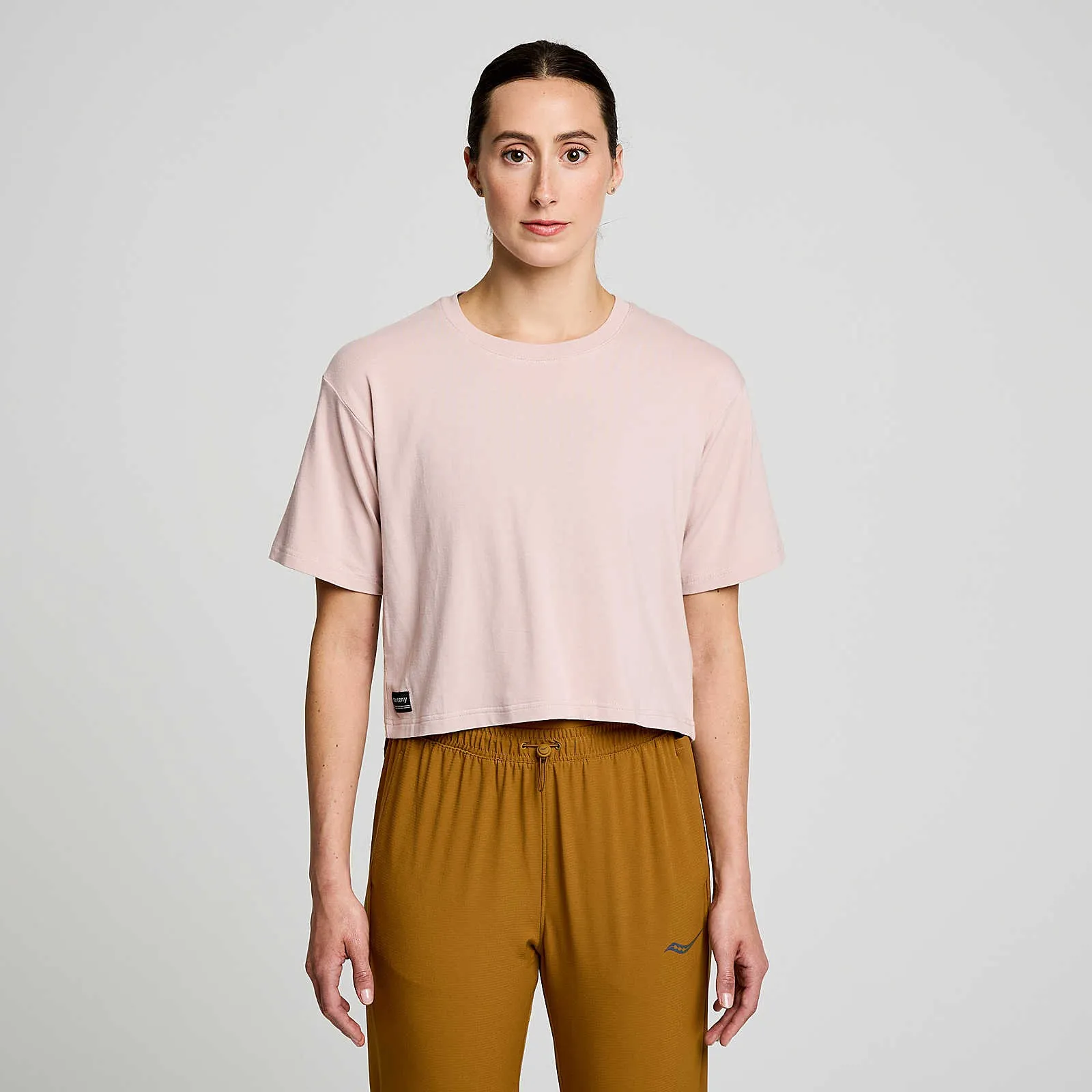 Жіноча футболка Saucony RECOVERY BOXY TEE
