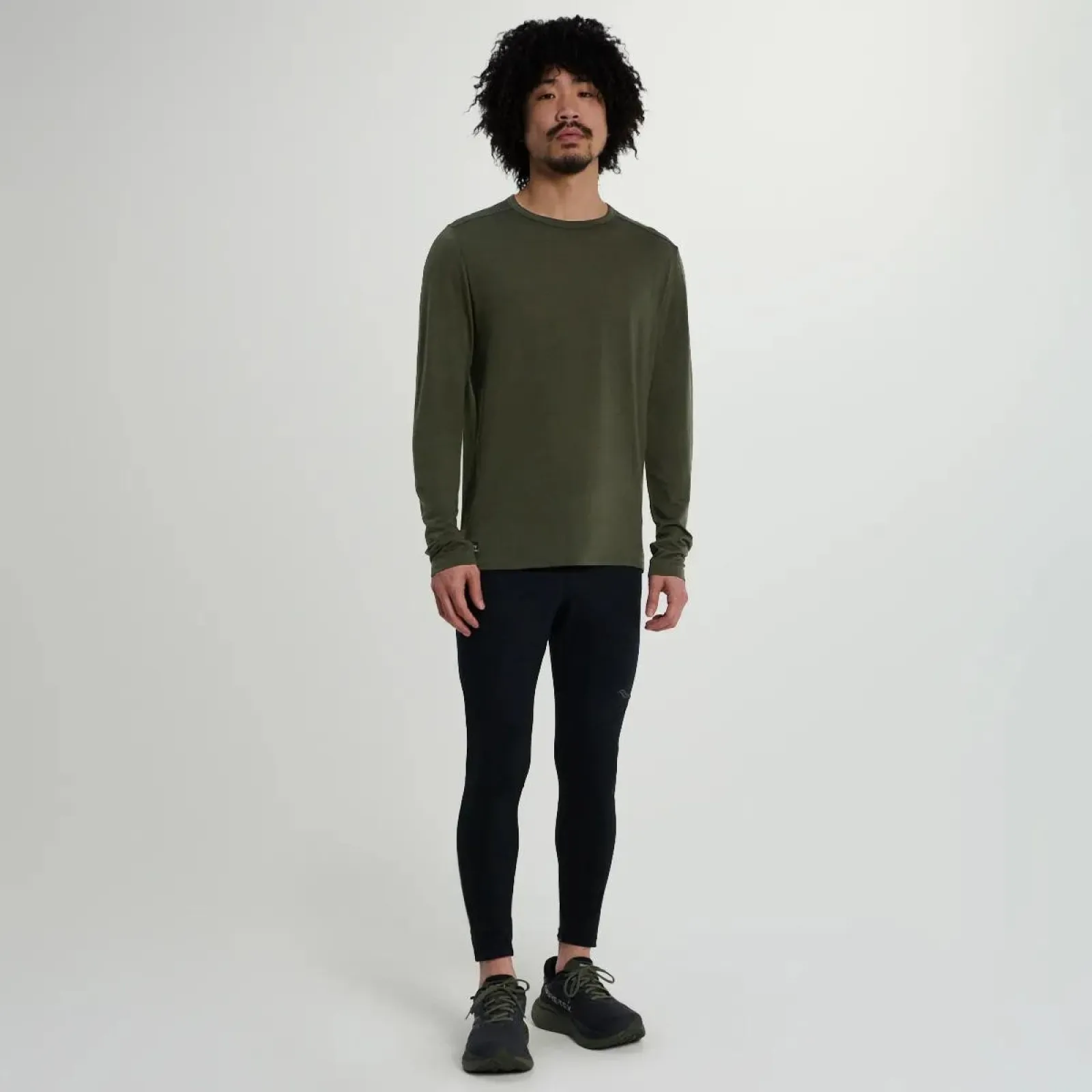 Чоловічий лонгслів Saucony PEREGRINE MERINO LONG SLEEVE