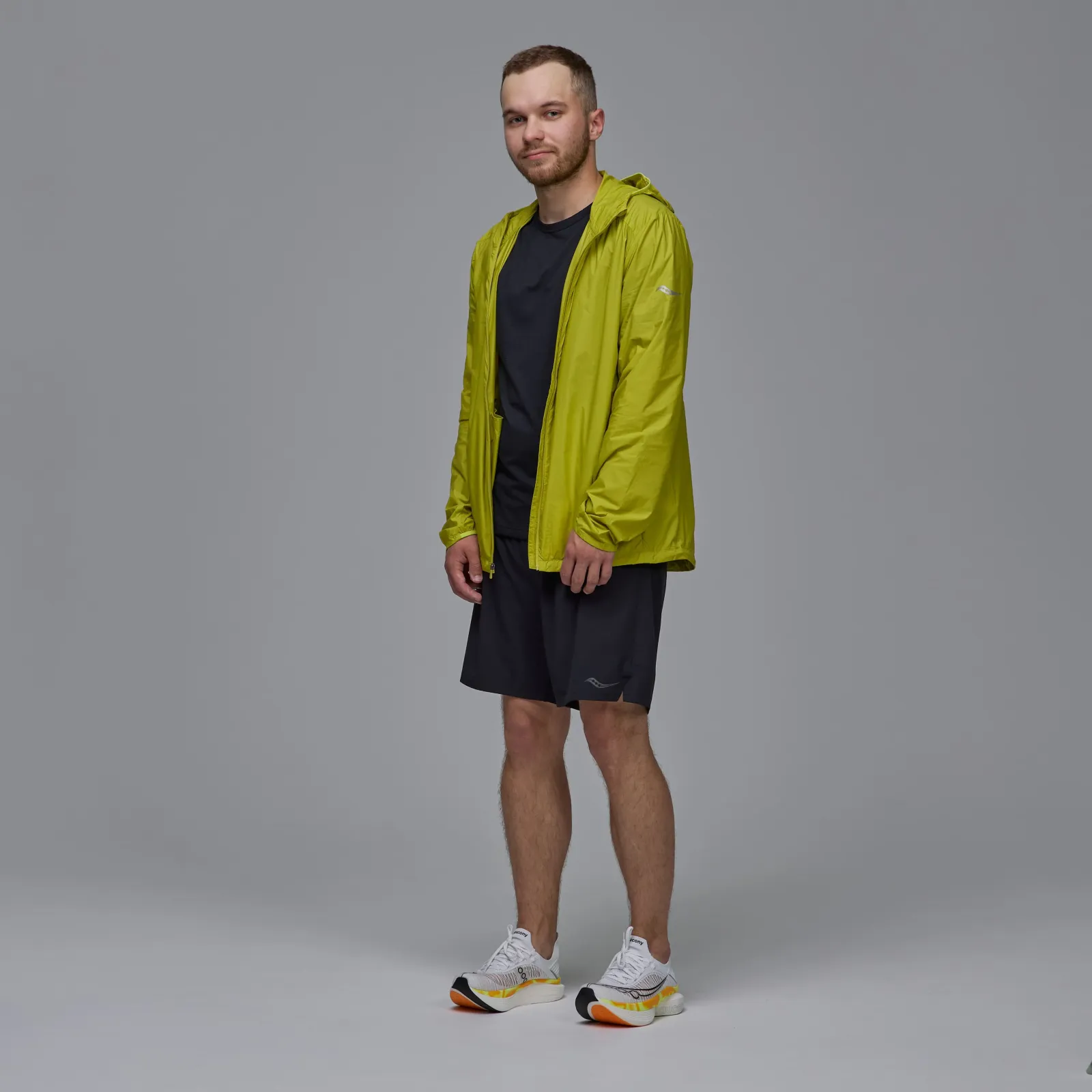 Чоловіча вітрівка Saucony PEREGRINE PACKAWAY JACKET