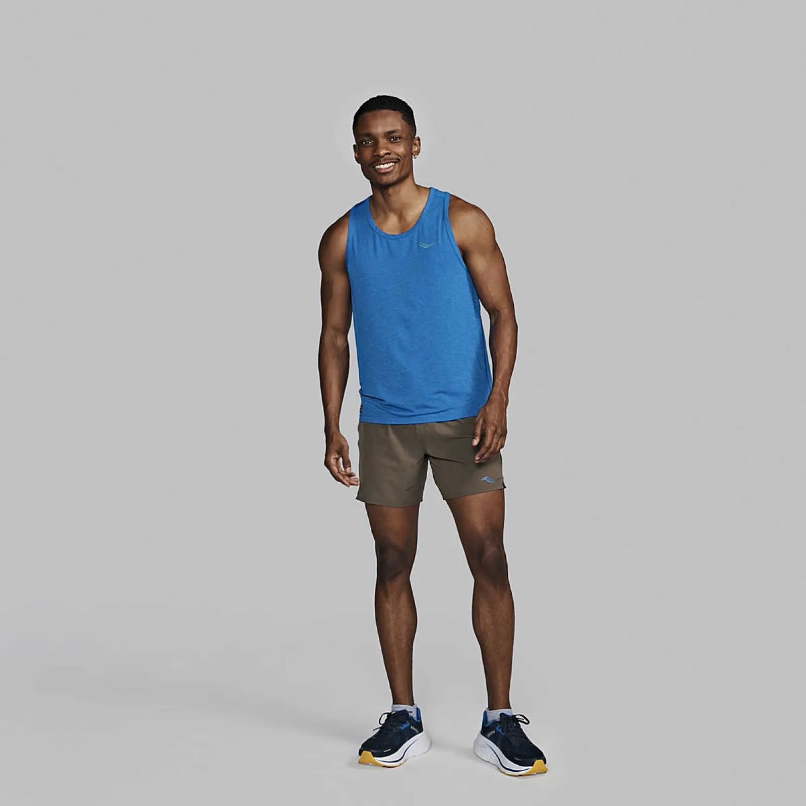 Чоловіча майка Saucony STOPWATCH SINGLET