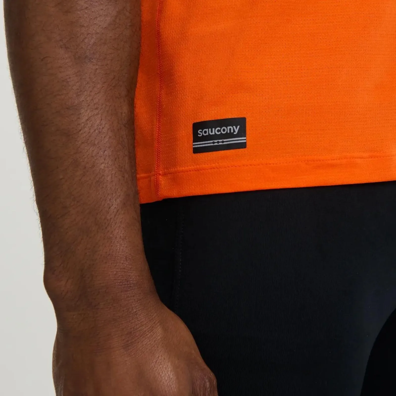 Чоловіча футболка Saucony STOPWATCH SHORT SLEEVE