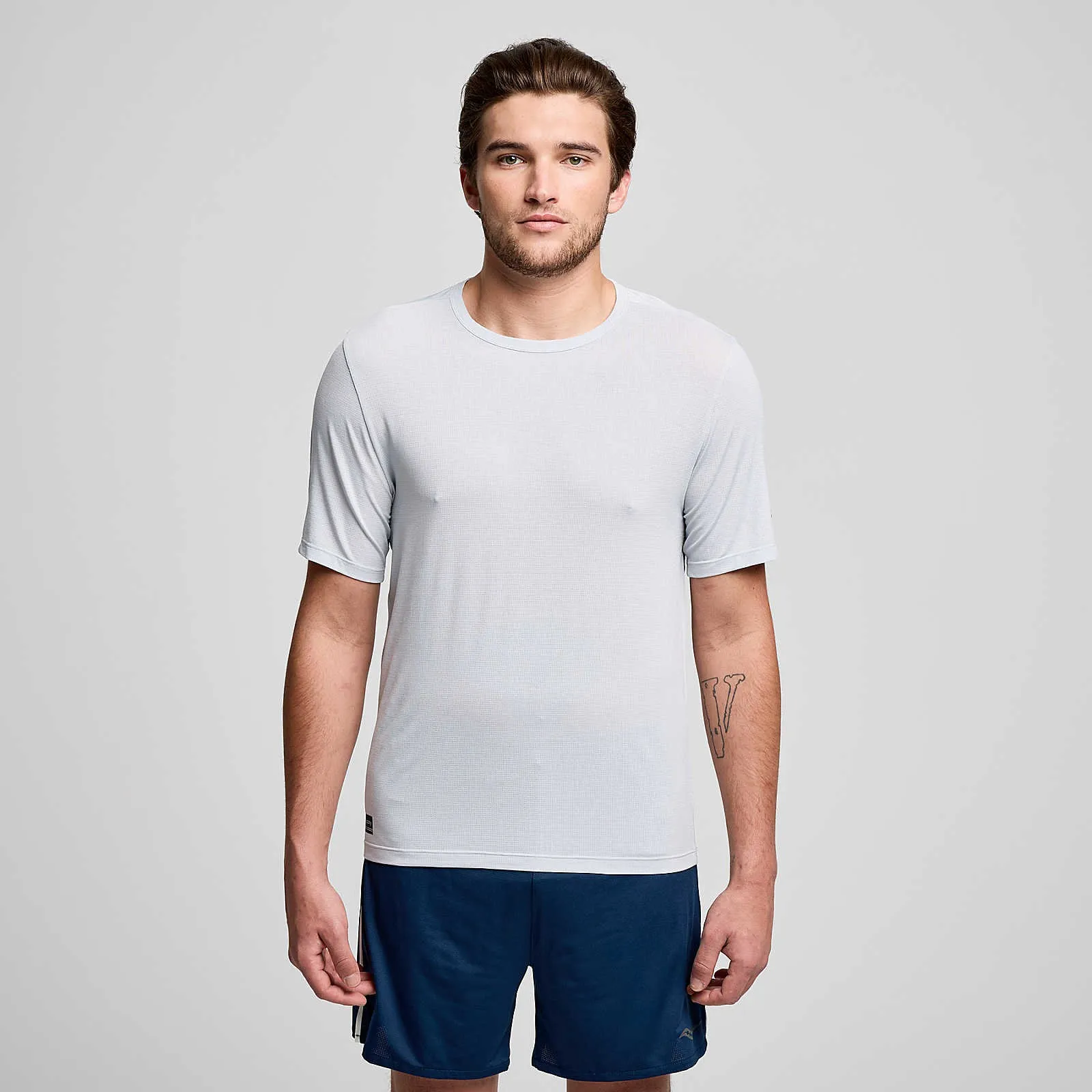 Чоловіча футболка Saucony STOPWATCH SHORT SLEEVE