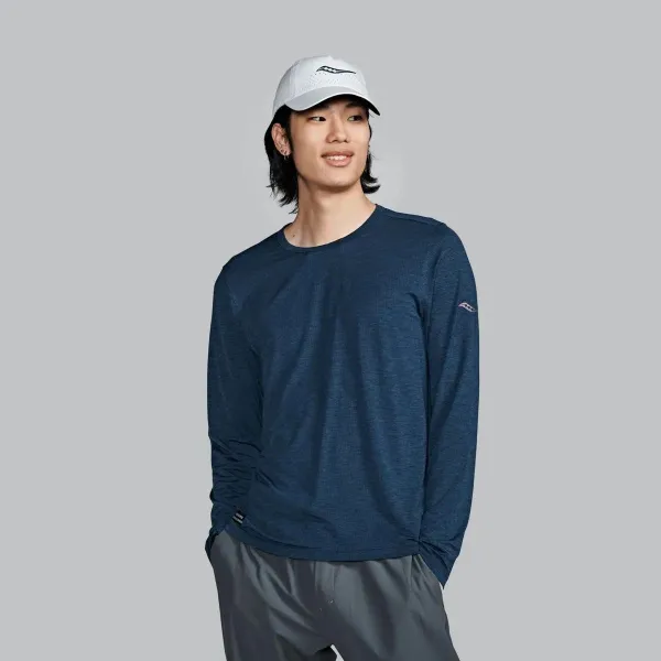 Чоловічій лонгслів Saucony STOPWATCH LONG SLEEVE
