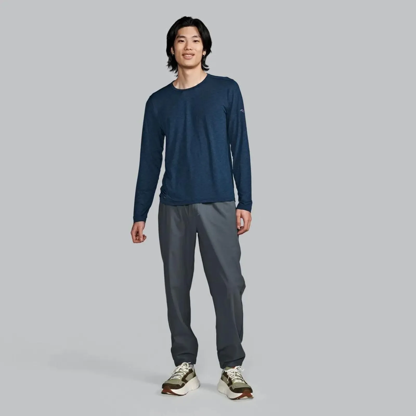 Чоловічій лонгслів Saucony STOPWATCH LONG SLEEVE