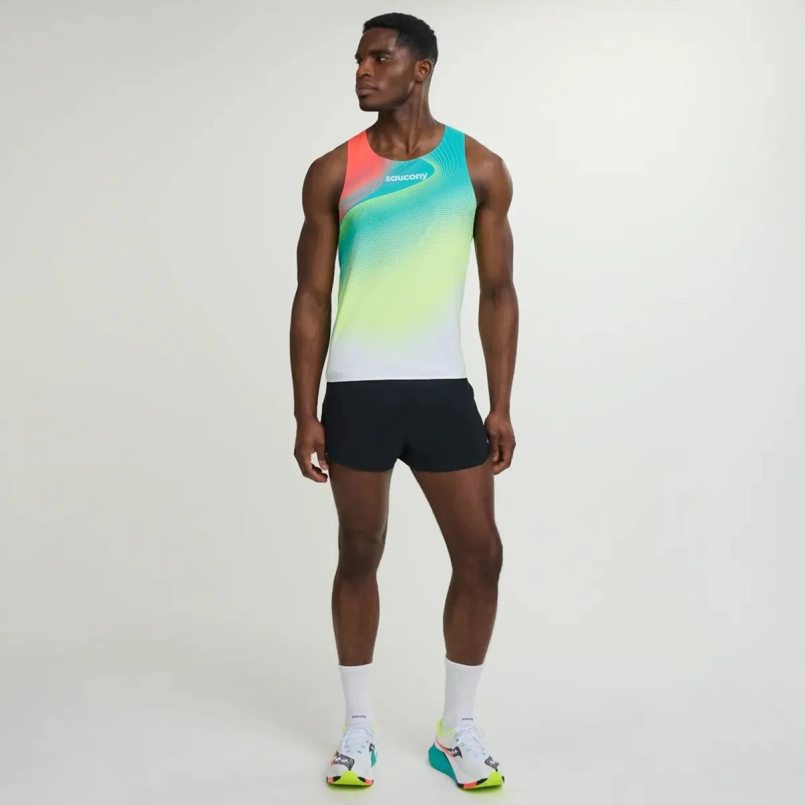 Чоловіча майка Saucony ENDORPHIN SINGLET