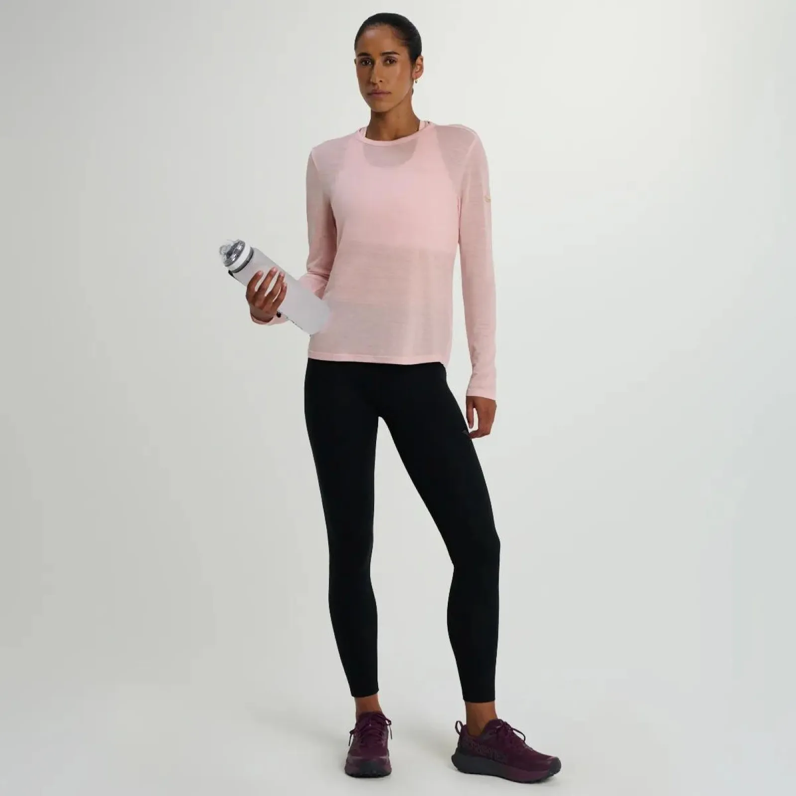Жіночий лонгслів Saucony PEREGRINE MERINO LONG SLEEVE