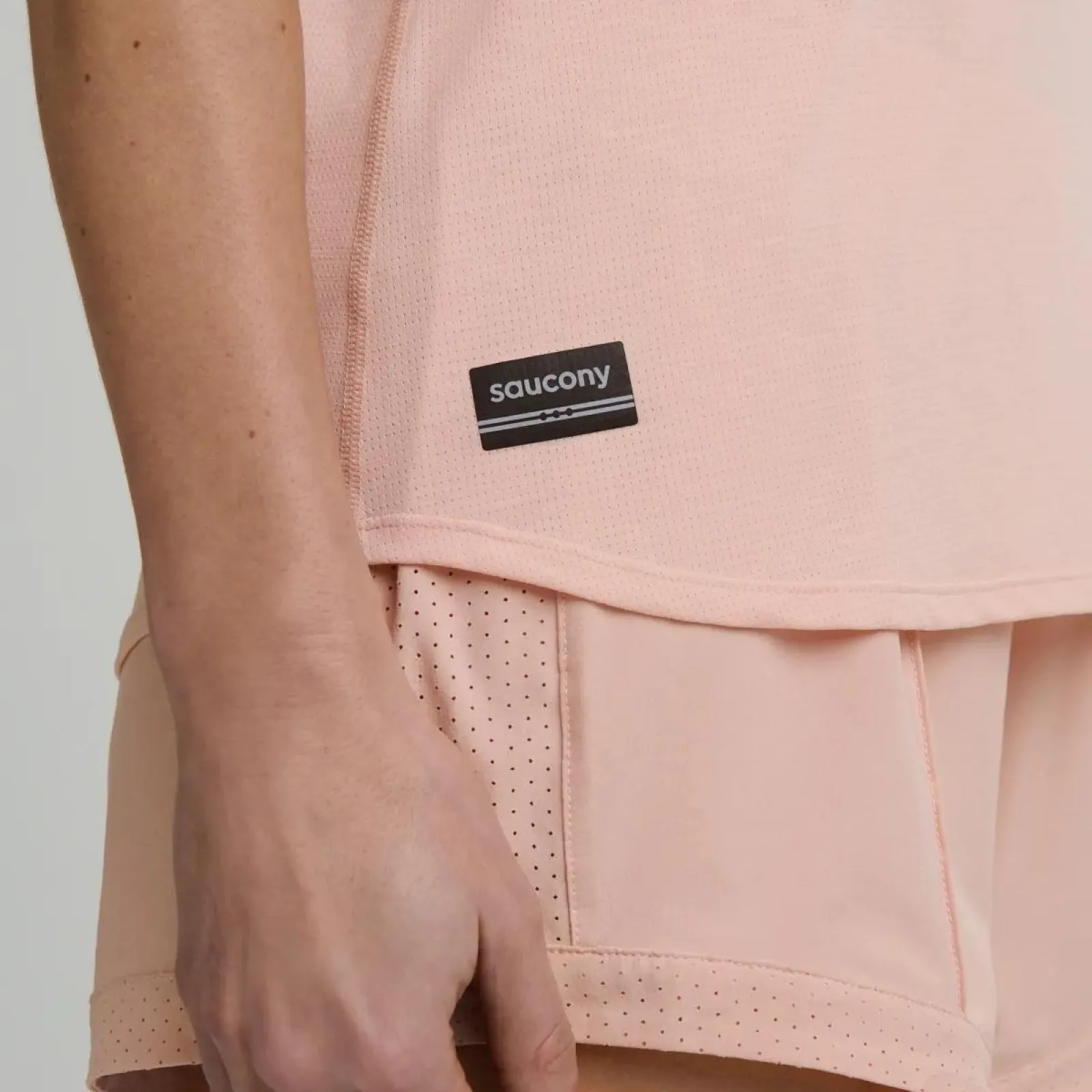 Жіноча майка Saucony STOPWATCH SINGLET