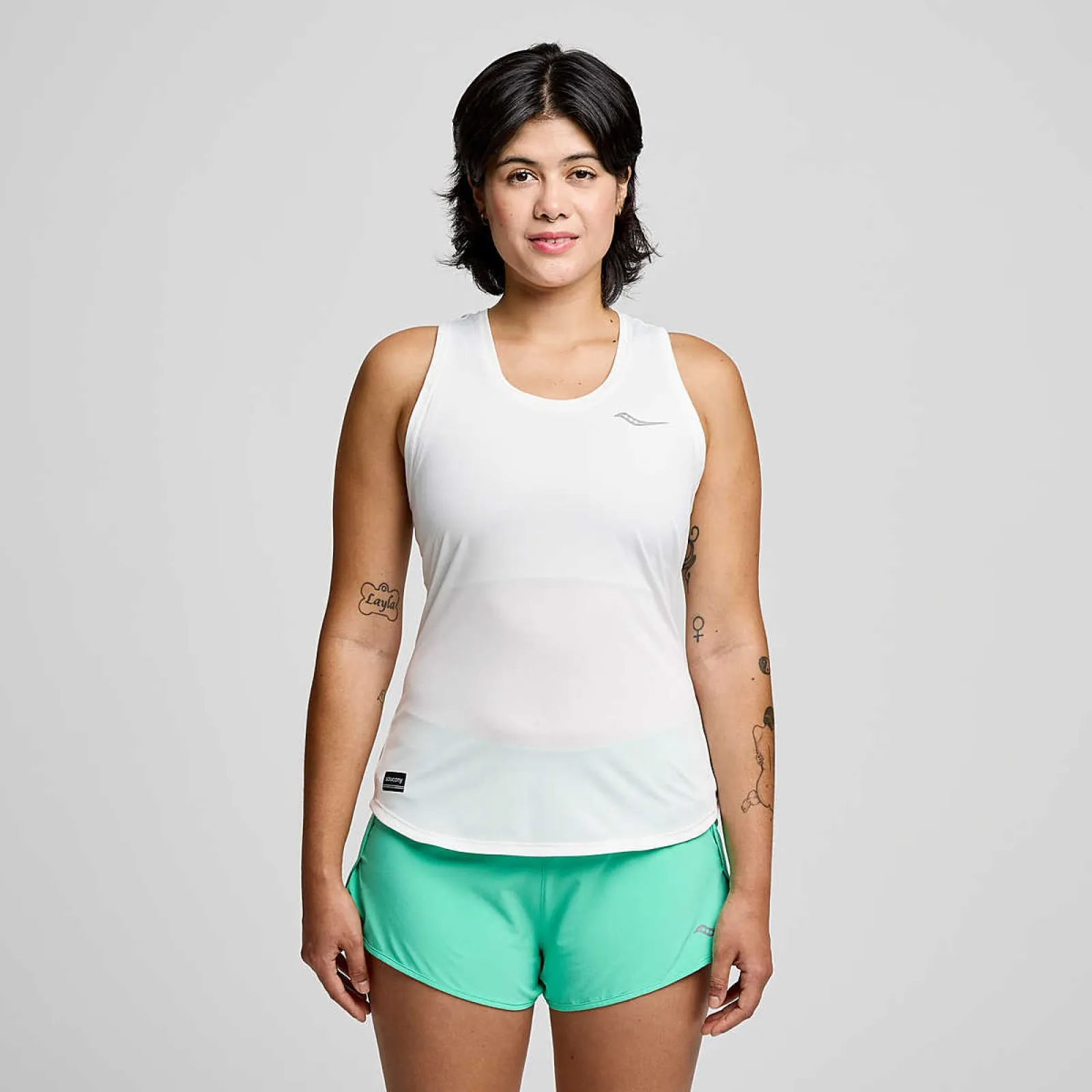 Жіноча майка Saucony STOPWATCH SINGLET