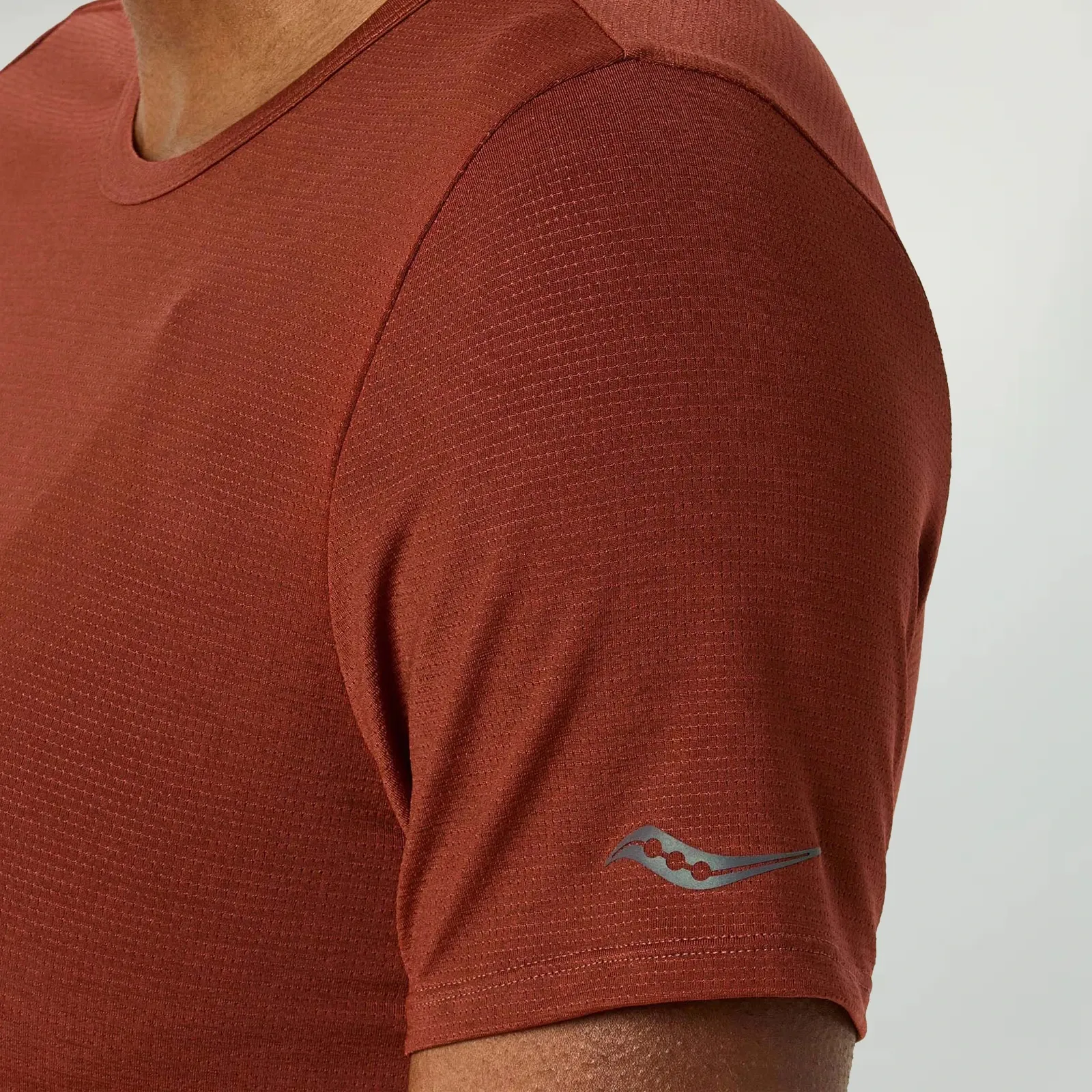 Жіноча футболка Saucony STOPWATCH SHORT SLEEVE