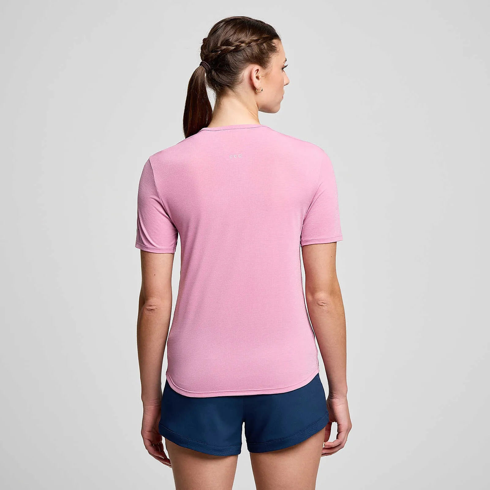 Жіноча футболка Saucony STOPWATCH SHORT SLEEVE