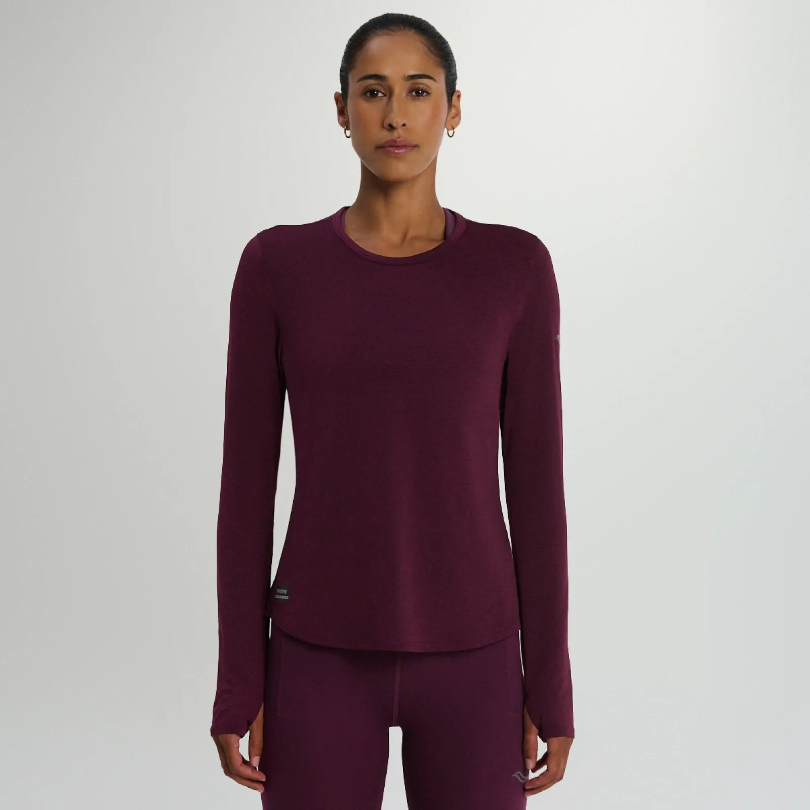 Жіночий лонгслів Saucony STOPWATCH LONG SLEEVE