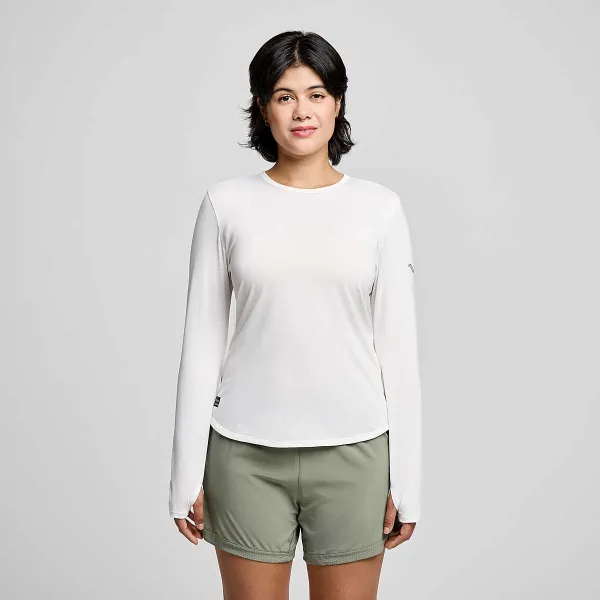 Жіночий лонгслів Saucony STOPWATCH LONG SLEEVE